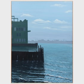Bill Sullivan (1942-2010): Hudson Pier