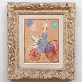 Paul Lucien Dessau (1909-1999): Bicycle Rider