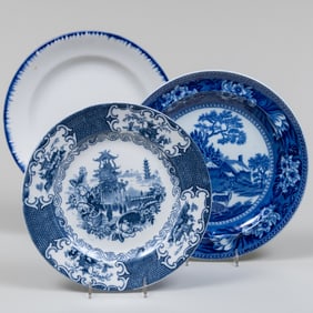 Assembled Blue and White Porcelain Part Service