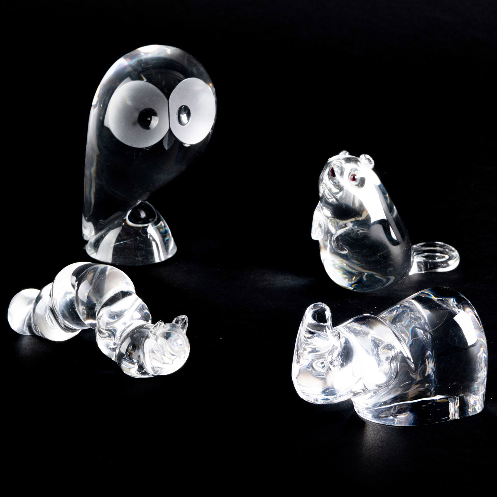 Group of Glass Models of Animals (1 of 7)