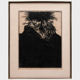 Leonard Baskin (1922-2000):  Portrait