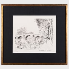 Andre Dunoyer de Segonzac (1884-1974): La Seine