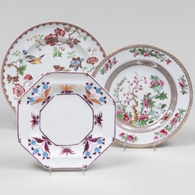 Assembled Chinoiserie Porcelain Part Service