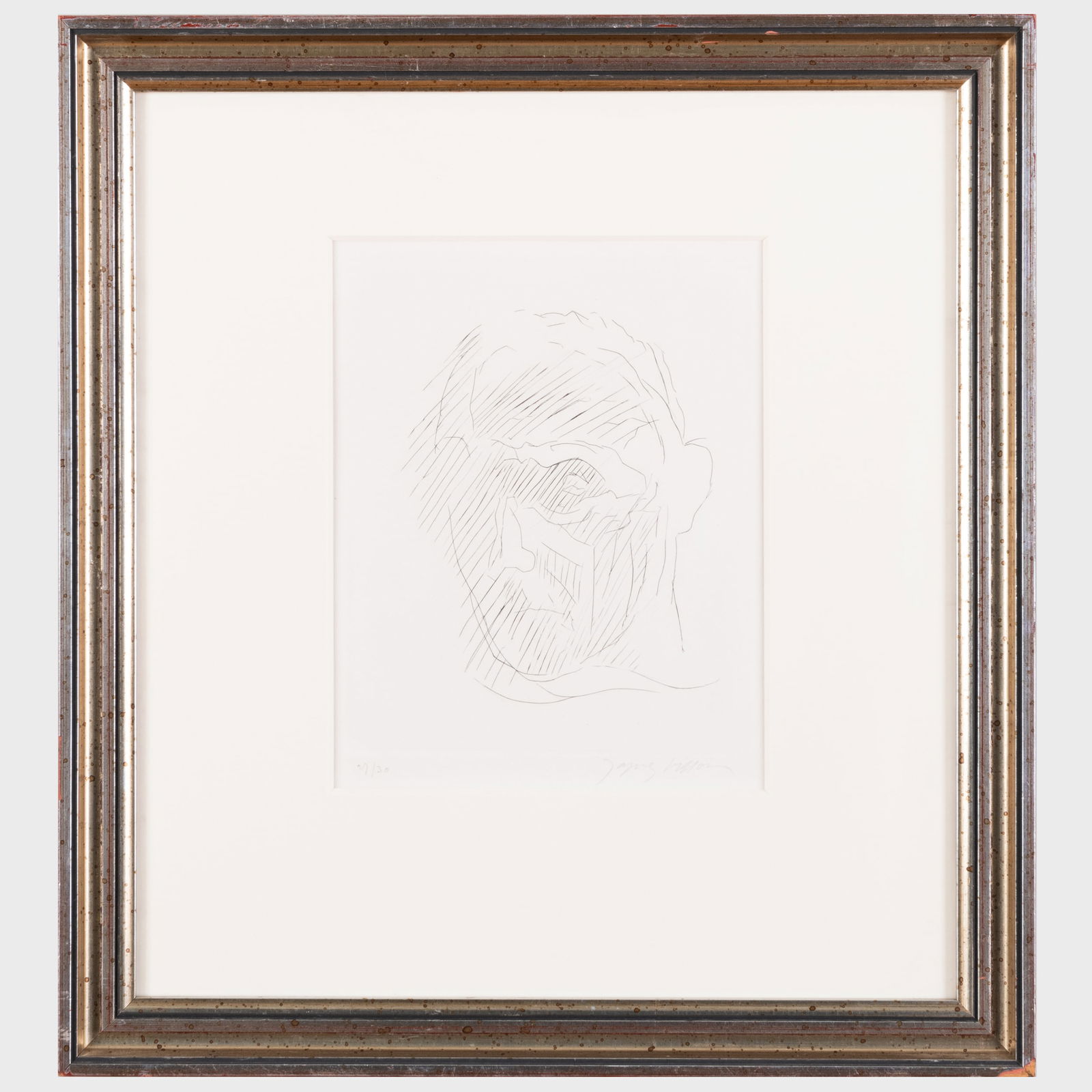 Jacques Villon (1875-1963): Portrait (1 of 3)