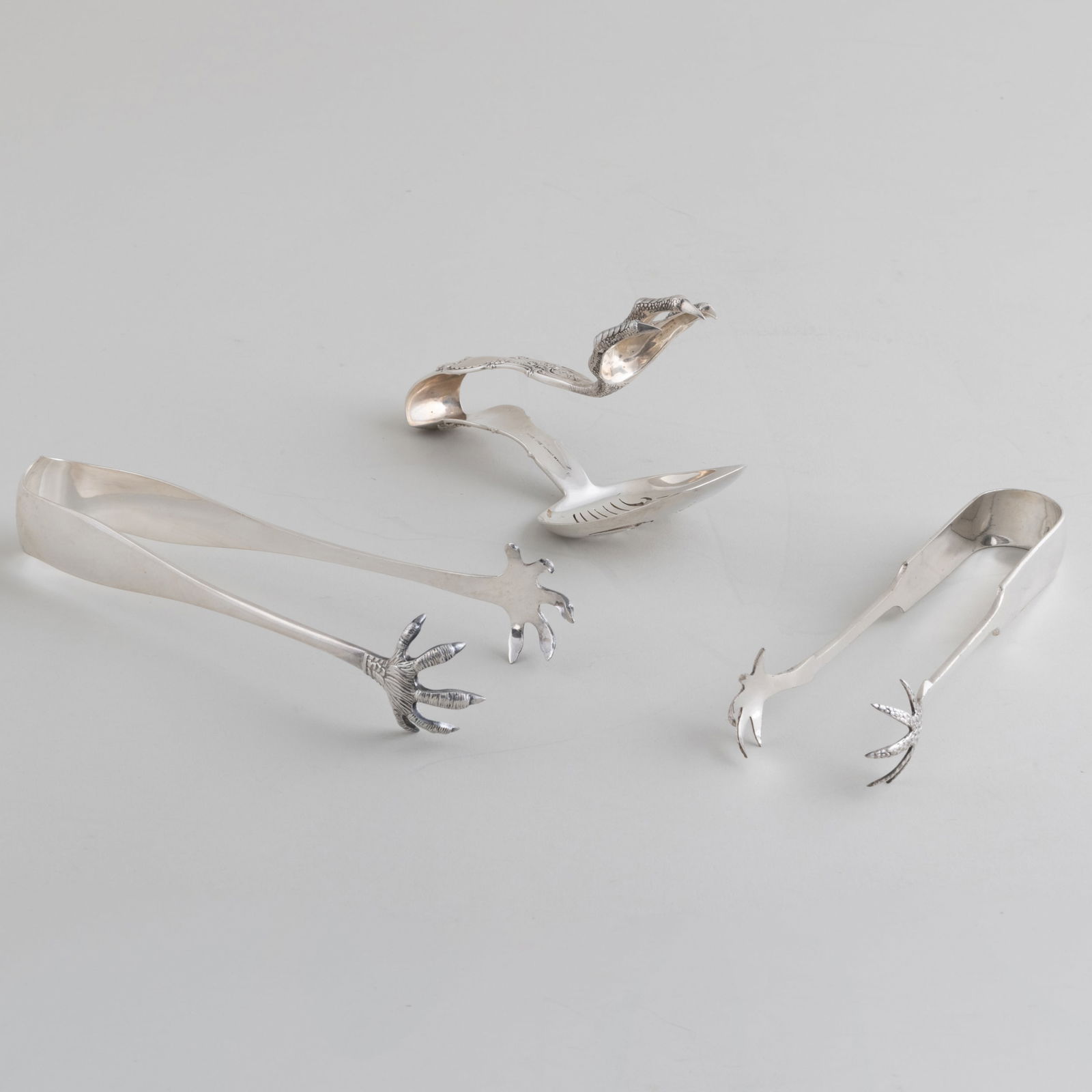 Tiffany & Co. Silver Bird Claw Sandwich Server (1 of 7)