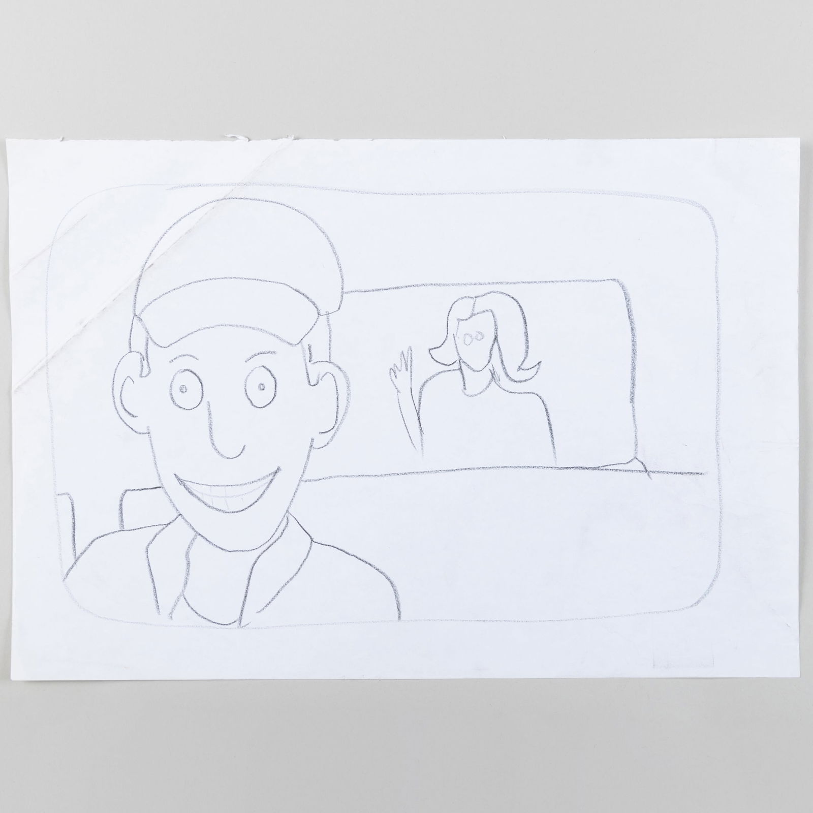 20th/21st Century School: Untitled (Comic Strip) (1 of 2)