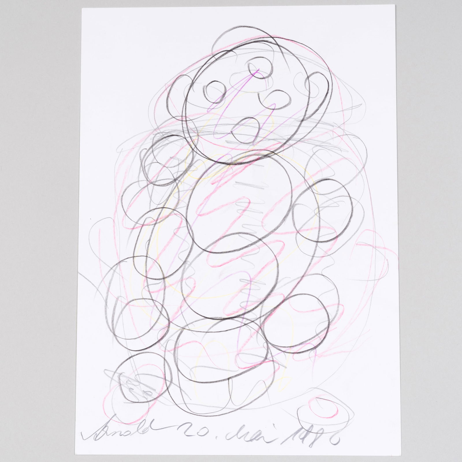 Arnold Schmidt (1930-1993): Portrait of Dr. Feilacher; and Untitled (1 of 8)