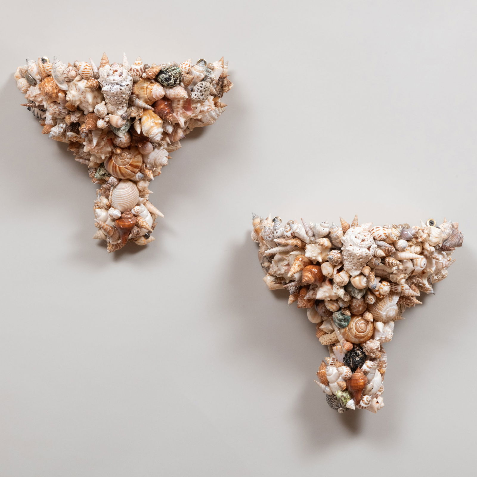 Pair of Shell Encrusted Brackets (1 of 6)