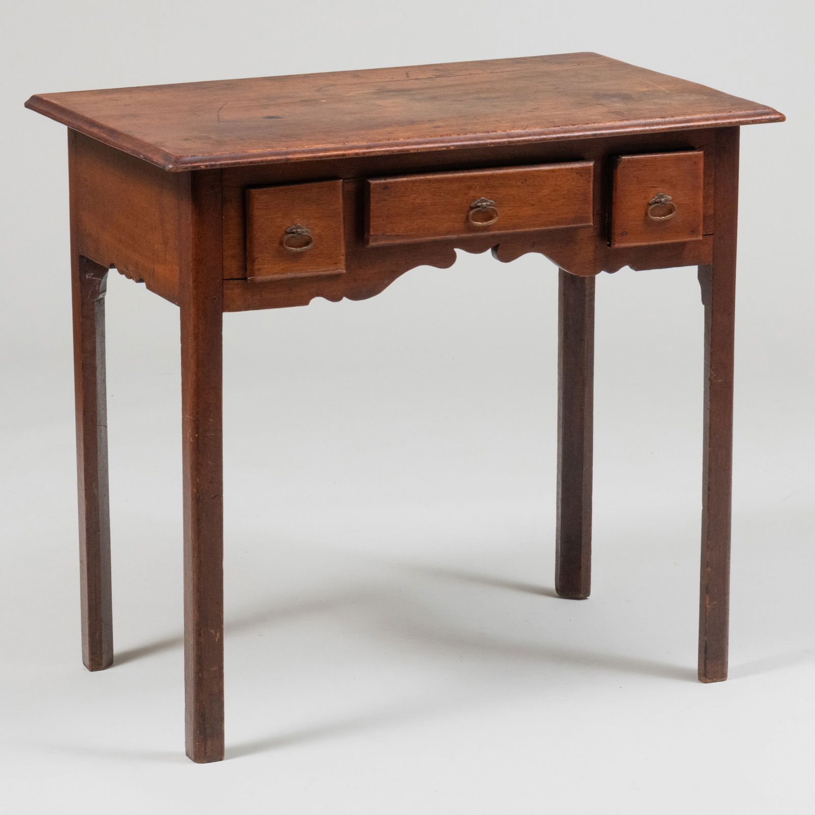 Early George III Mahogany Side Table (1 of 9)