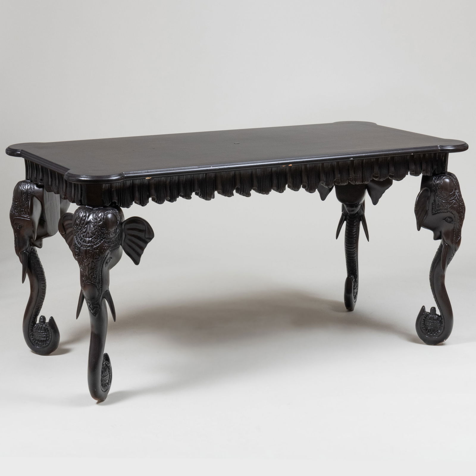 Indian Style Ebonized Center Table (1 of 11)