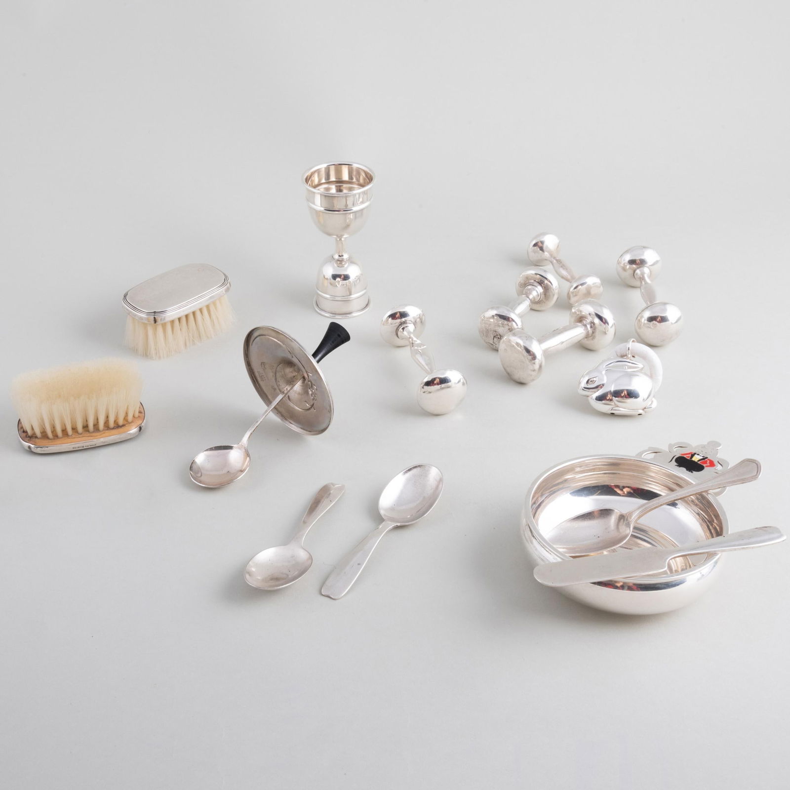Group of Silver Baby Articles (1 of 20)