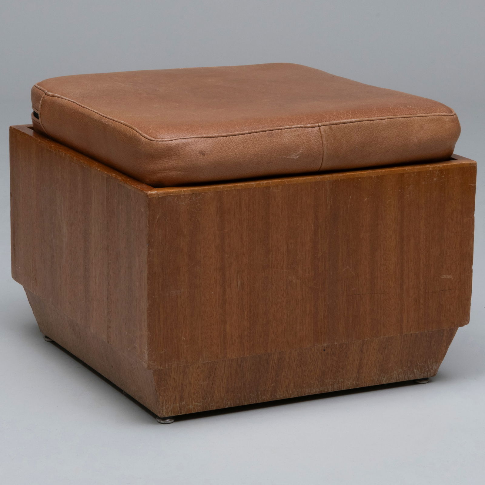 Frank Lloyd Wright (1869-1959): Plywood Ottoman, Designed for the John L. Rayward House 'Tirranna', (1 of 8)
