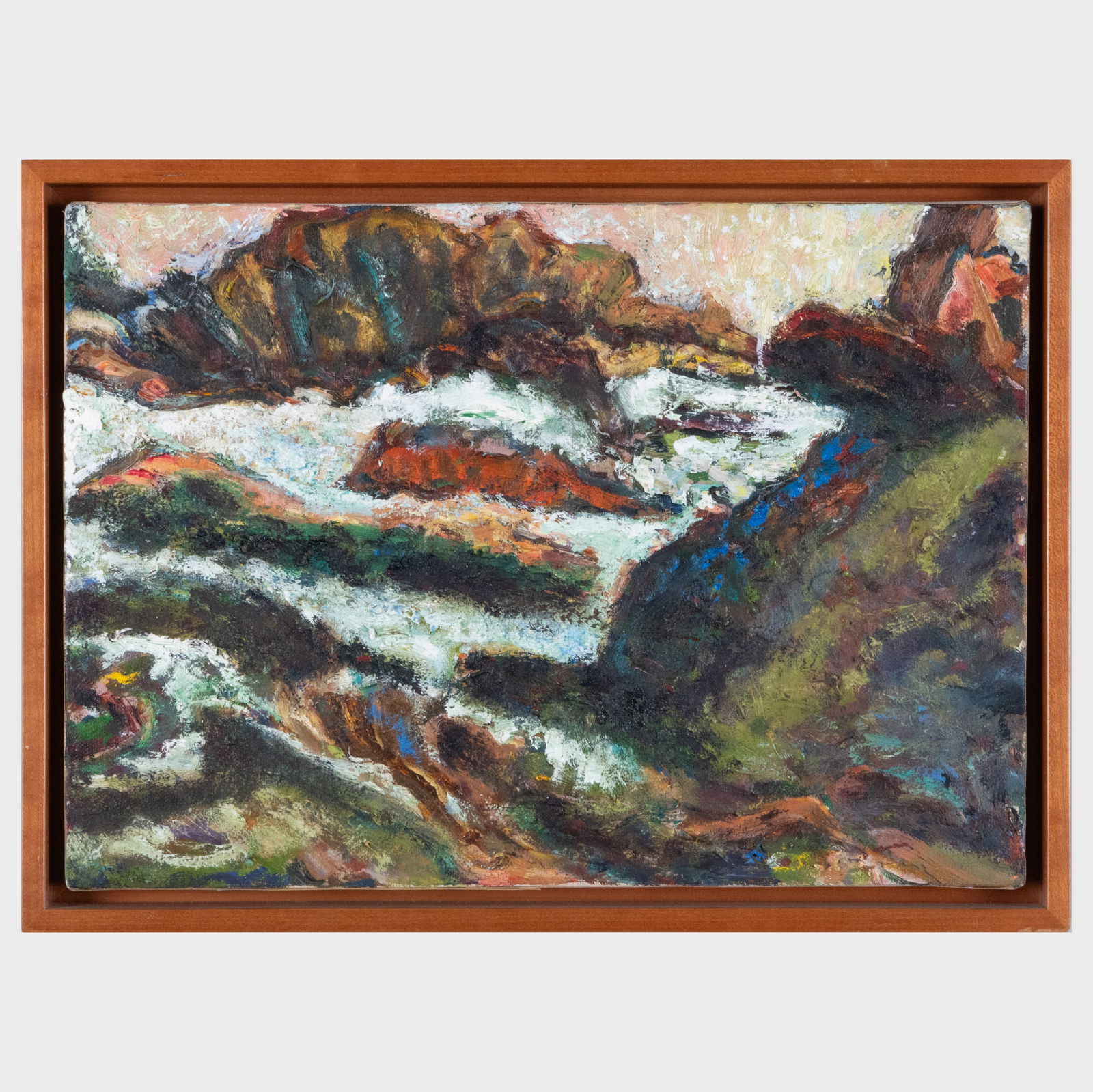 Bernard Chaet (1924-2012): Late Day Rocks (1 of 2)