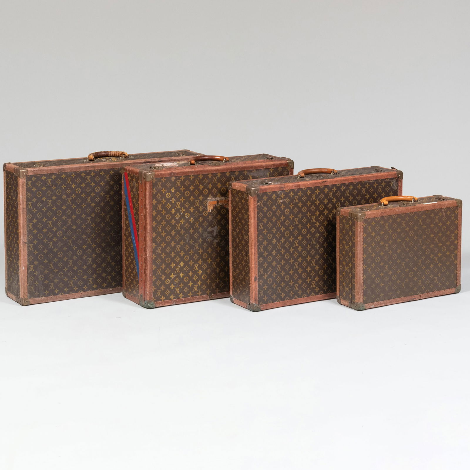 Group of Four Pieces of Louis Vuitton Luggage (1 of 20)