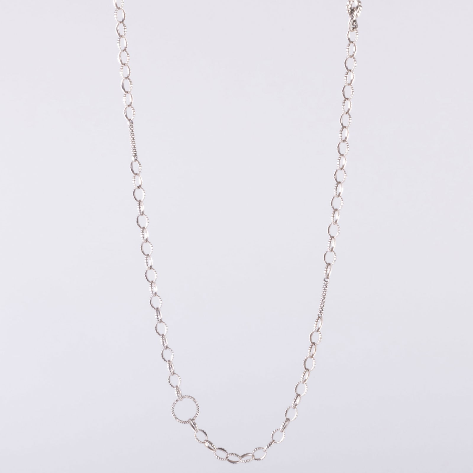 Lagos Sterling Silver Link Necklace and a Sterling Silver Box Link Necklace (1 of 10)