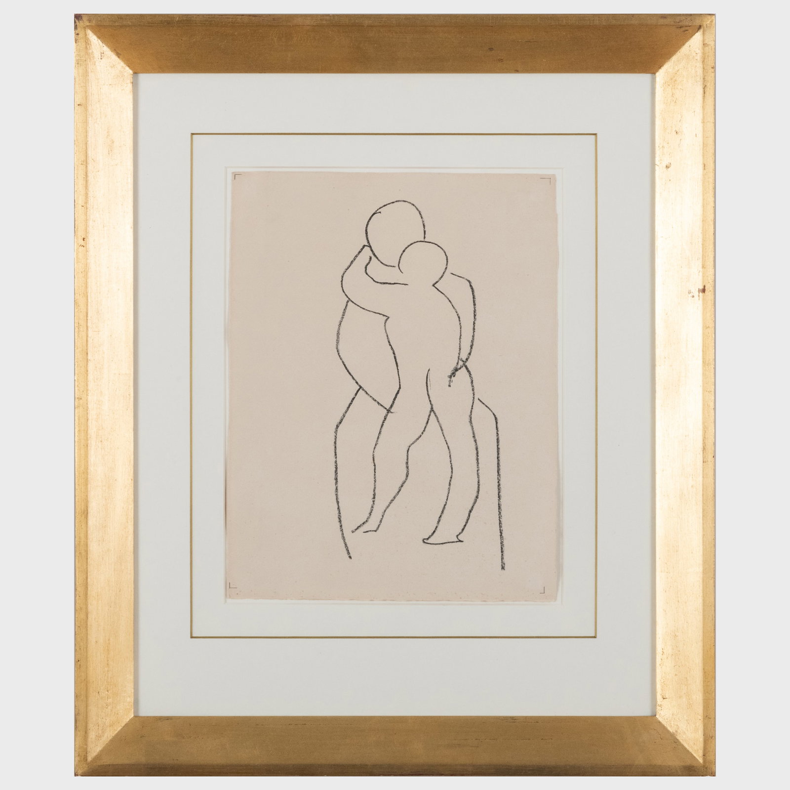 Henri Matisse (1869-1954): Vierge a l'Enfant debout: Henri Matisse (1869-1954): Vierge a l'Enfant debout Lithograph in black on Chine, 1950-51, a trial proof apart from the edition of 200, variously inscribed by the Mourlot Archive on the reverse. 12 7/