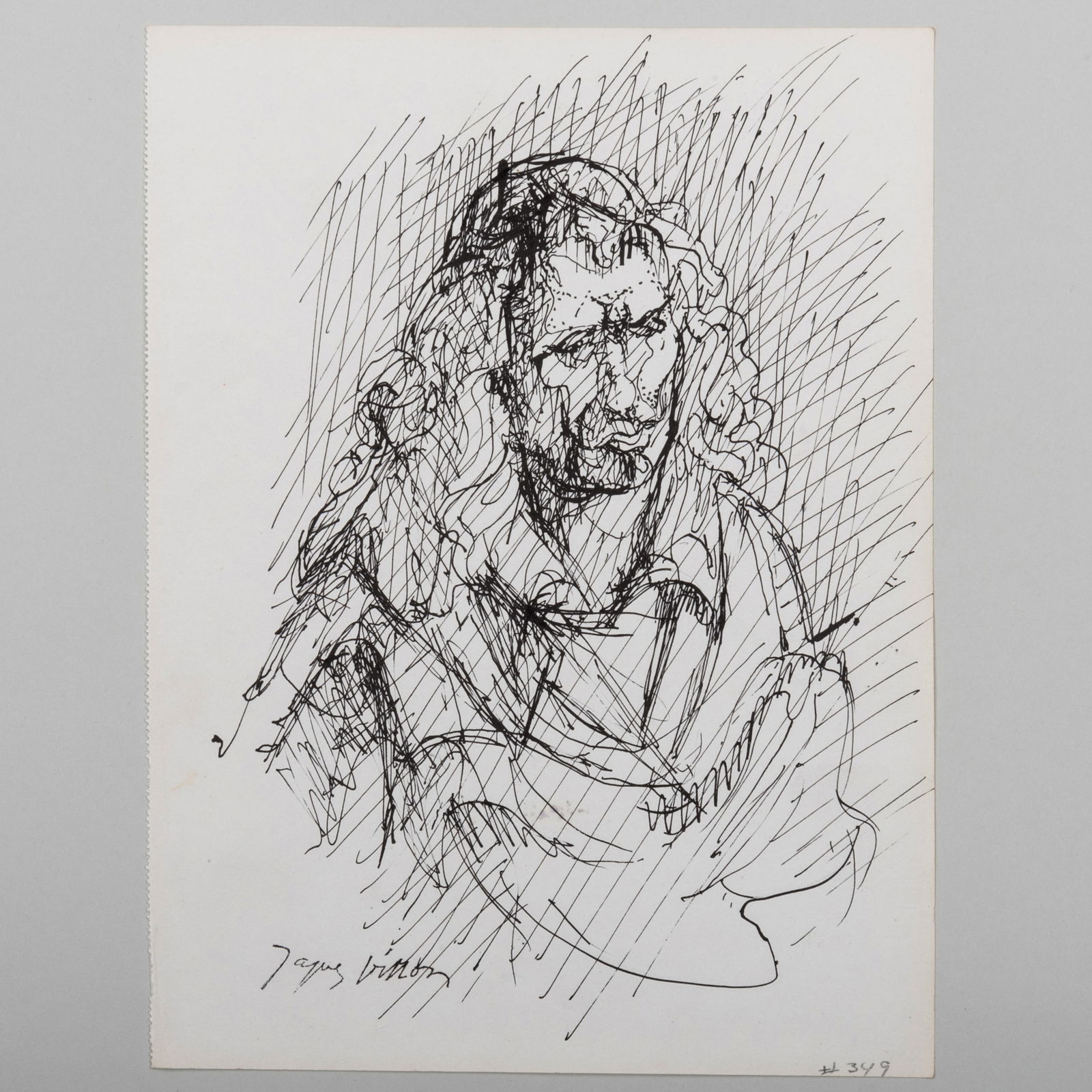 Jacques Villon (1875-1963): Portrait; Three Figures; and Sketch (1 of 12)