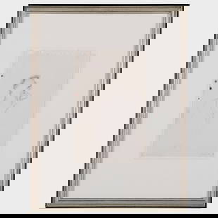 Richard Prince (b. 1949): George Bump: Richard Prince (b. 1949): George Bump Pencil on paper, 1970, signed 'Prince' and dated lower right, titled lower left. 8 1/2 x 5 1/2 in. (sheet), 15 3/4 x 12 in. (frame). Note: This work was given by