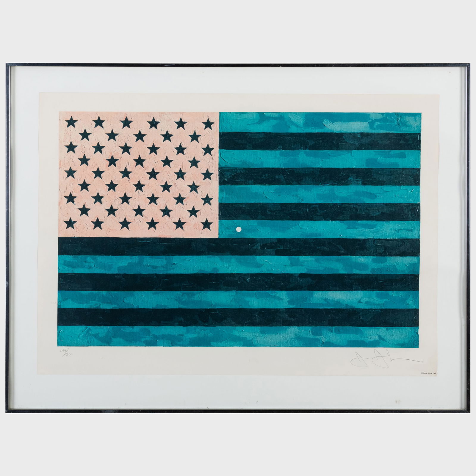 Jasper Johns (b. 1930): Moratorium (1 of 3)