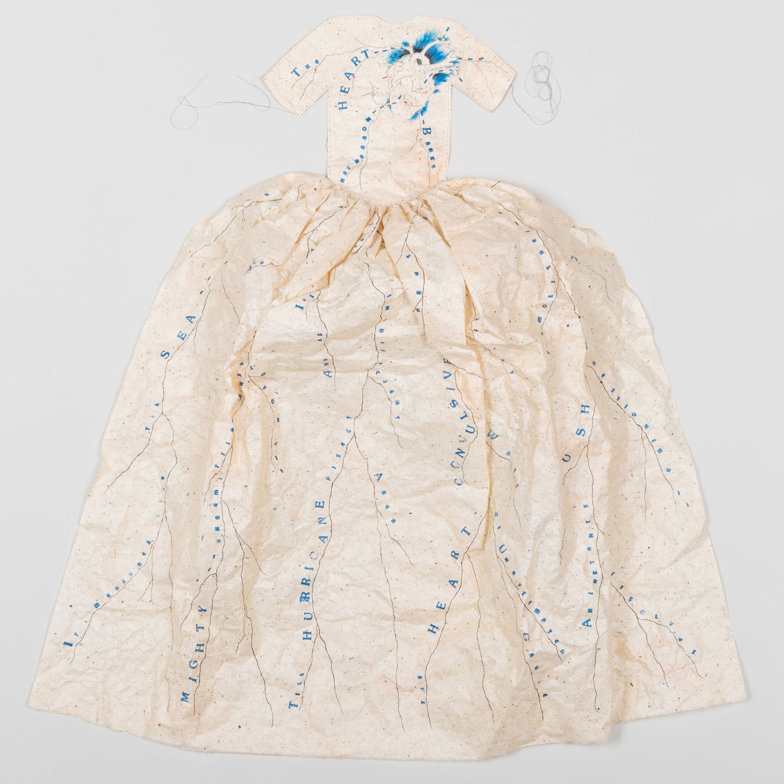 Leslie Dill (b. 1950): Poem Dress of Circulation (1 of 9)