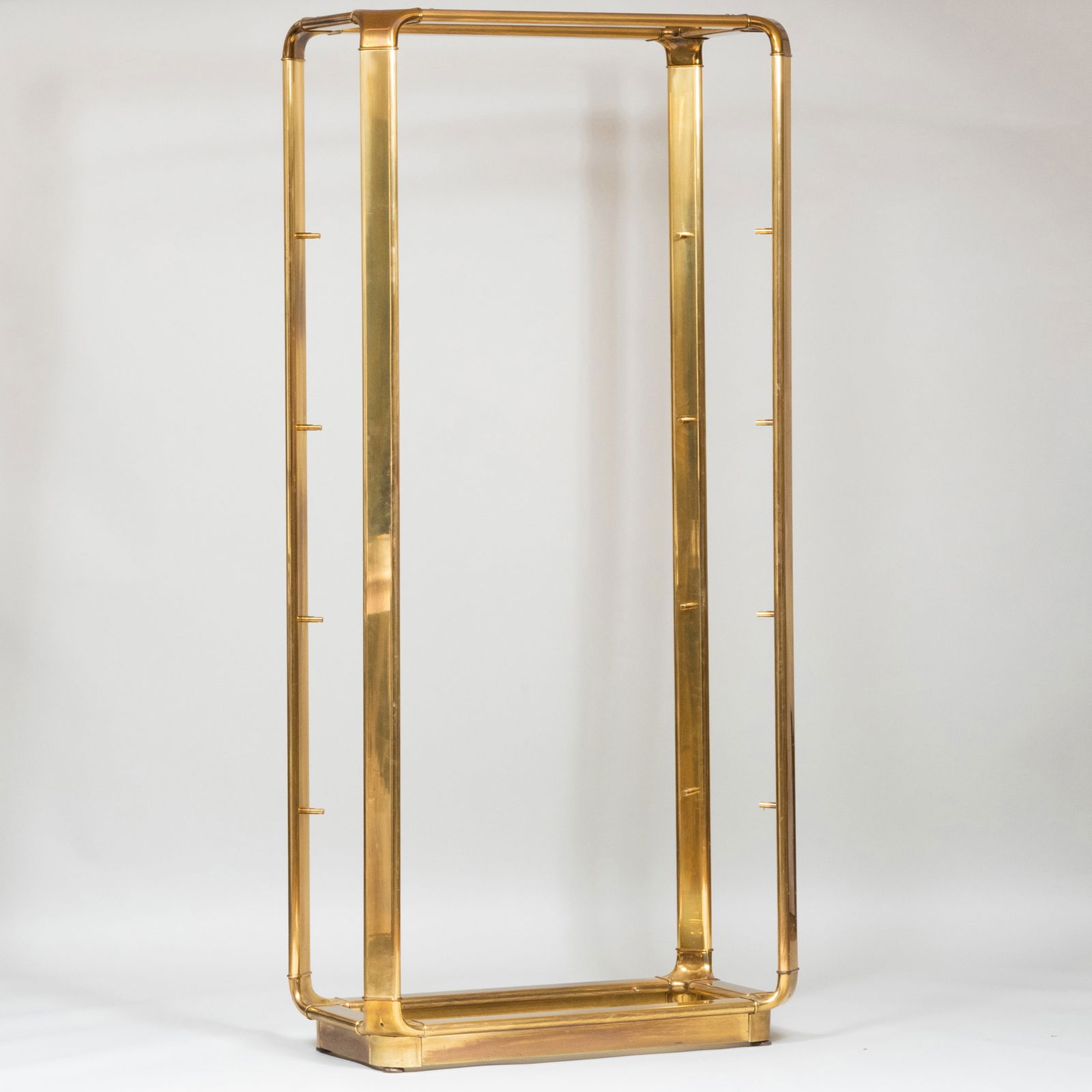 John Widdicomb Brass Four-Tier Étagère (1 of 8)