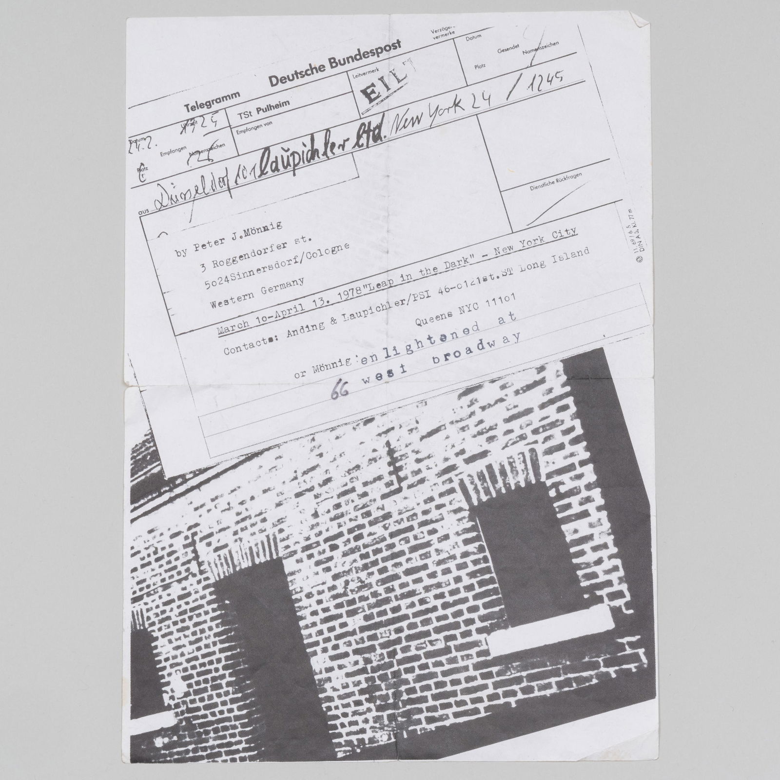 Gerhard Naschberger (1955 -2014): Group of Six Miscellaneous Works (1 of 12)