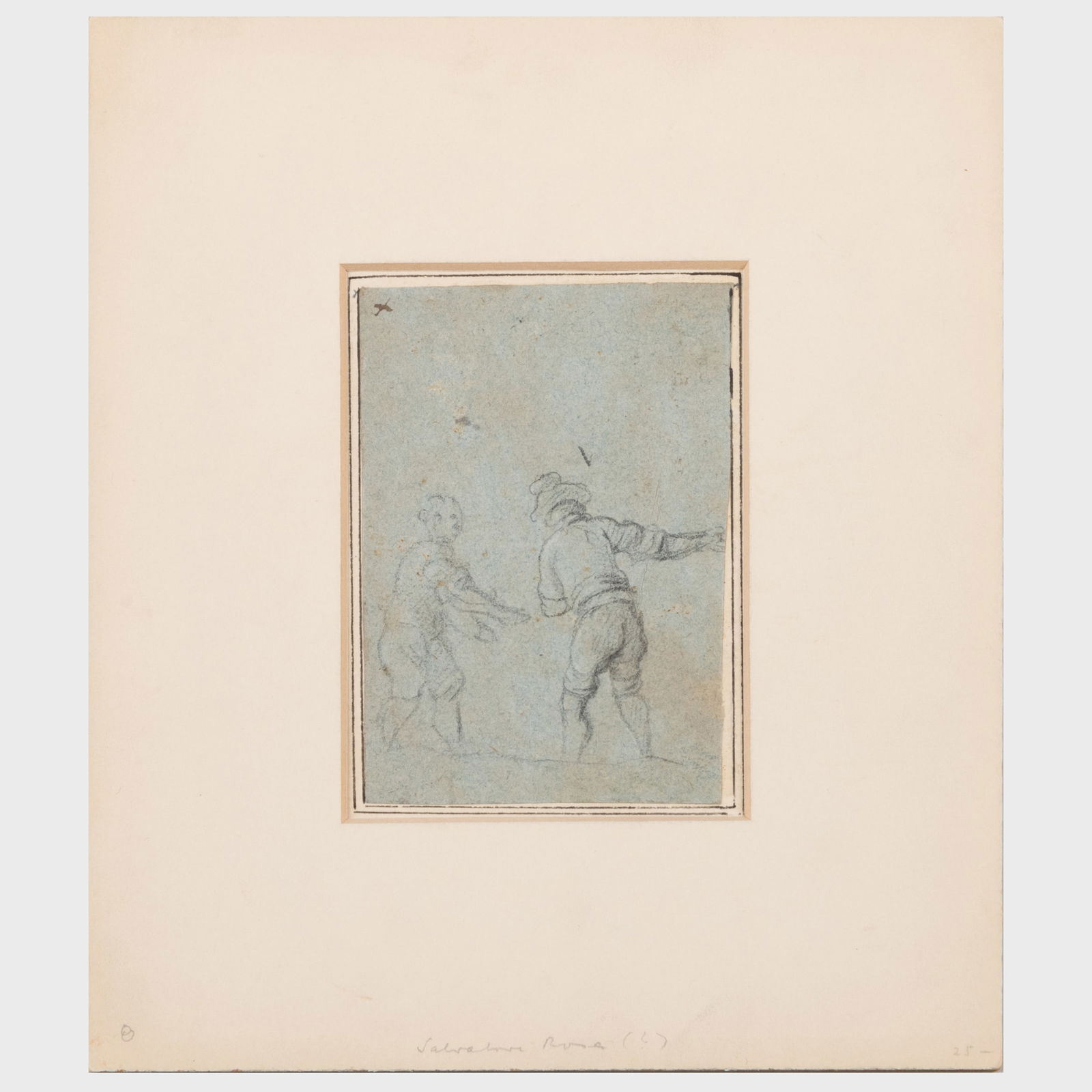 Italian School: A Pair of Studies (1 of 6)