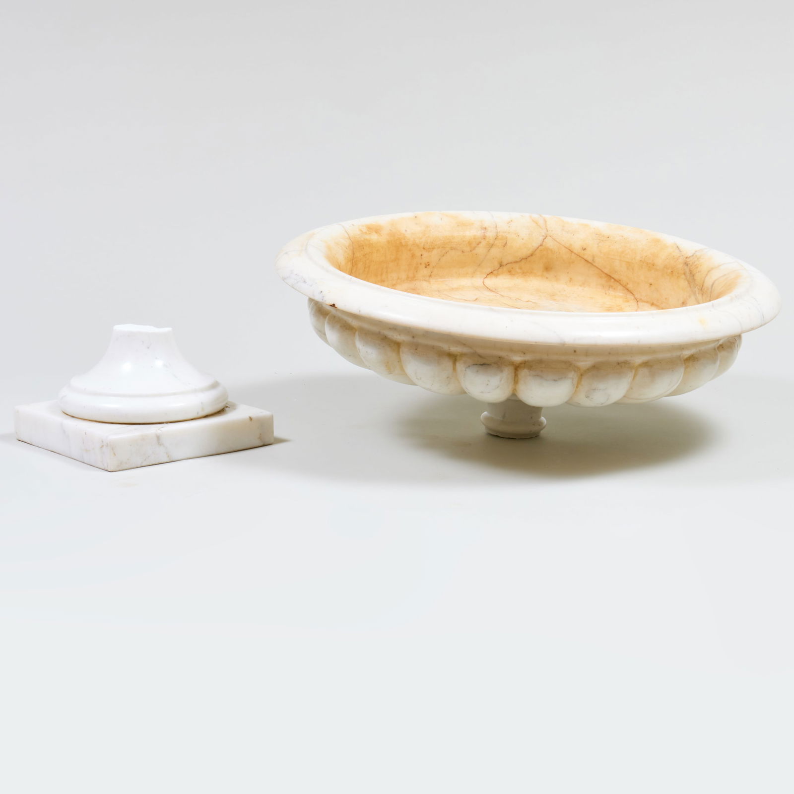 Italian White Marble Urn (1 of 10)