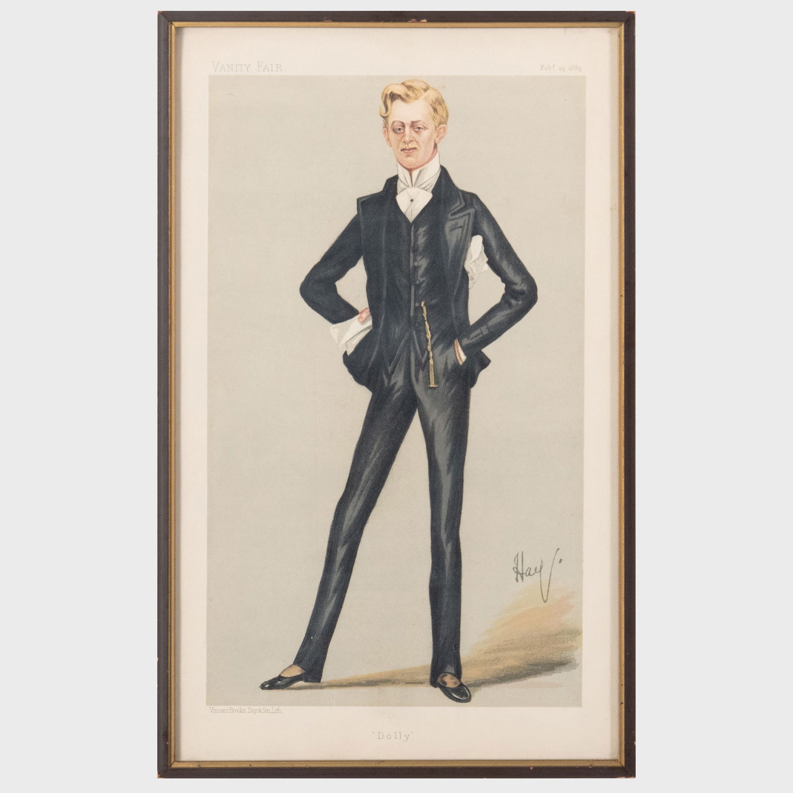 Sir Matthew Leslie Ward (1851-1922): Men of the Day: Fifteen Plates (1 of 20)