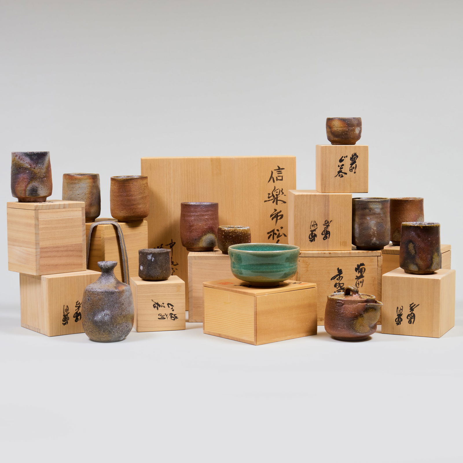 Group of Contemporary Japanese Ceramics (1 of 20)
