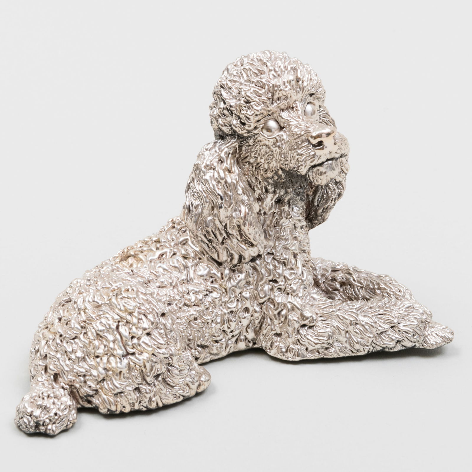 Silver Model of a Poodle (1 of 9)