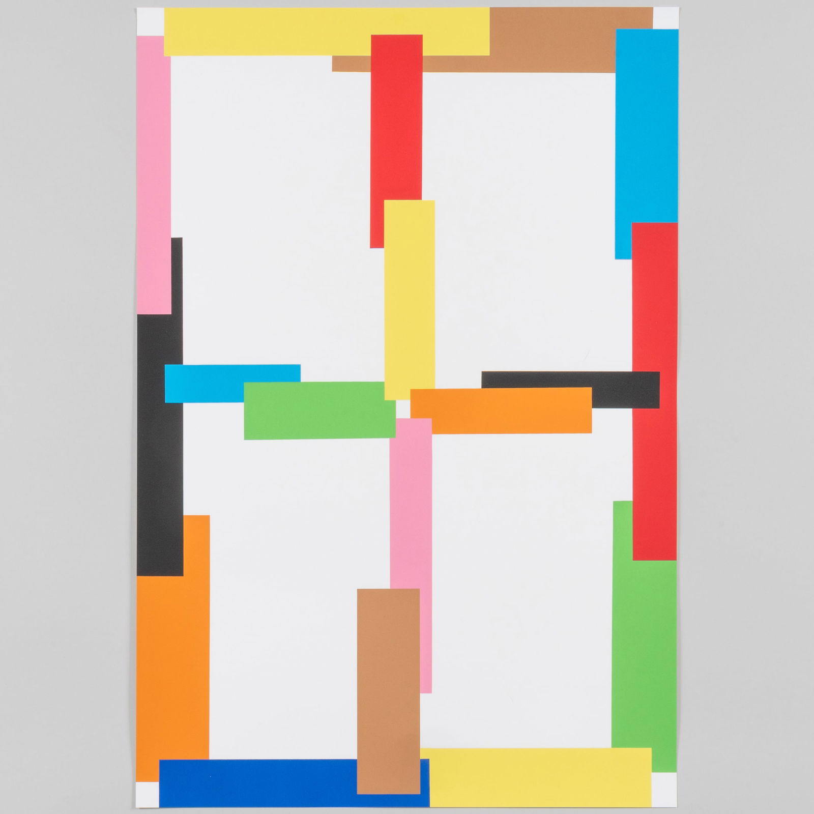 Beat Zoderer (b. 1955): Untitled (Two Impressions) (1 of 6)