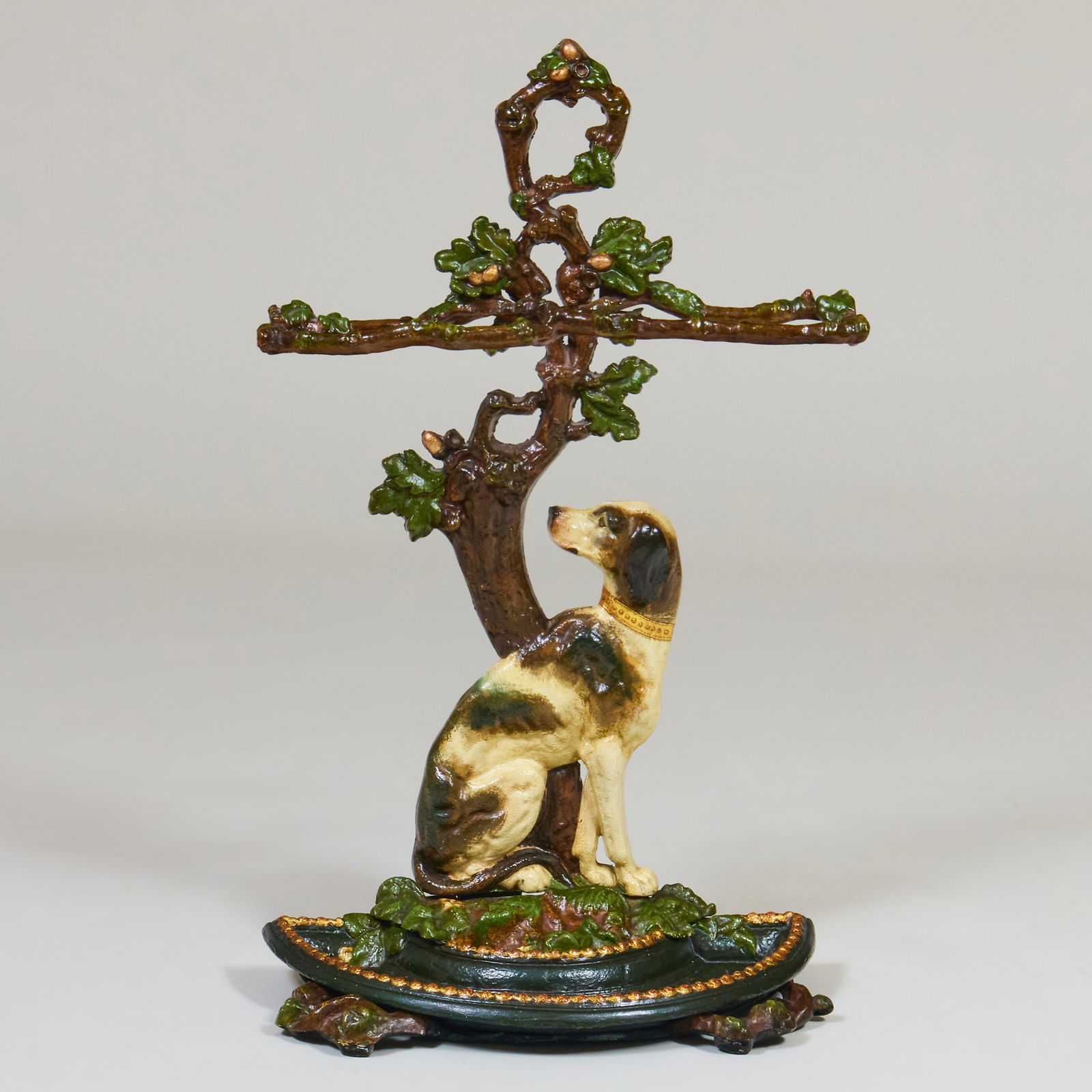 Victorian Painted Cast-Iron Whip Stand (1 of 6)