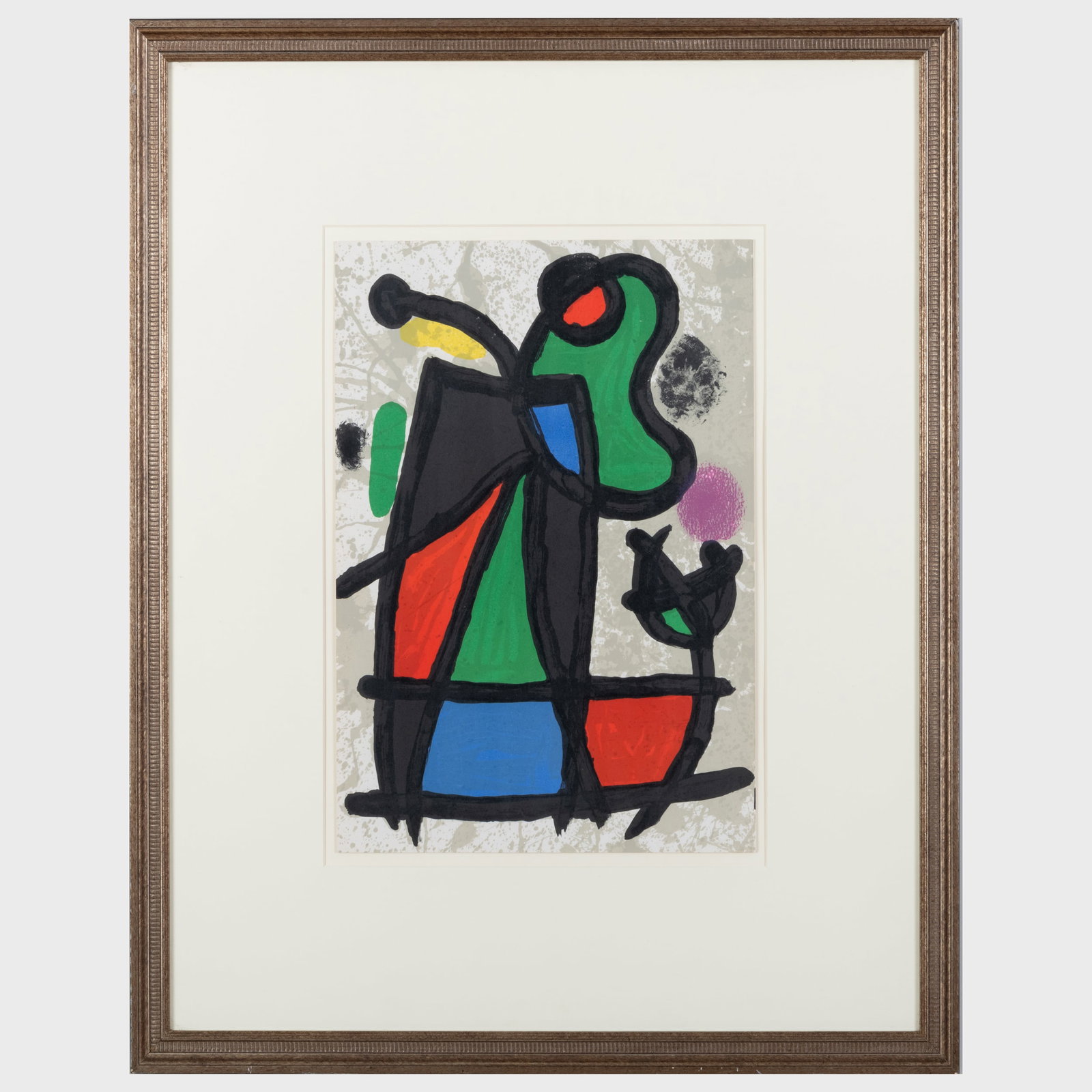 Joan Miro (1893-1983): Group of Twenty-Eight Lithographs, some from Derriere le Miroir: Joan Miro (1893-1983): Group of Twenty-Eight Lithographs, some from Derriere le Miroir Twenty-eight lithographs in colors on wove paper, all unsigned, some with text on the reverse, some folded. Vario