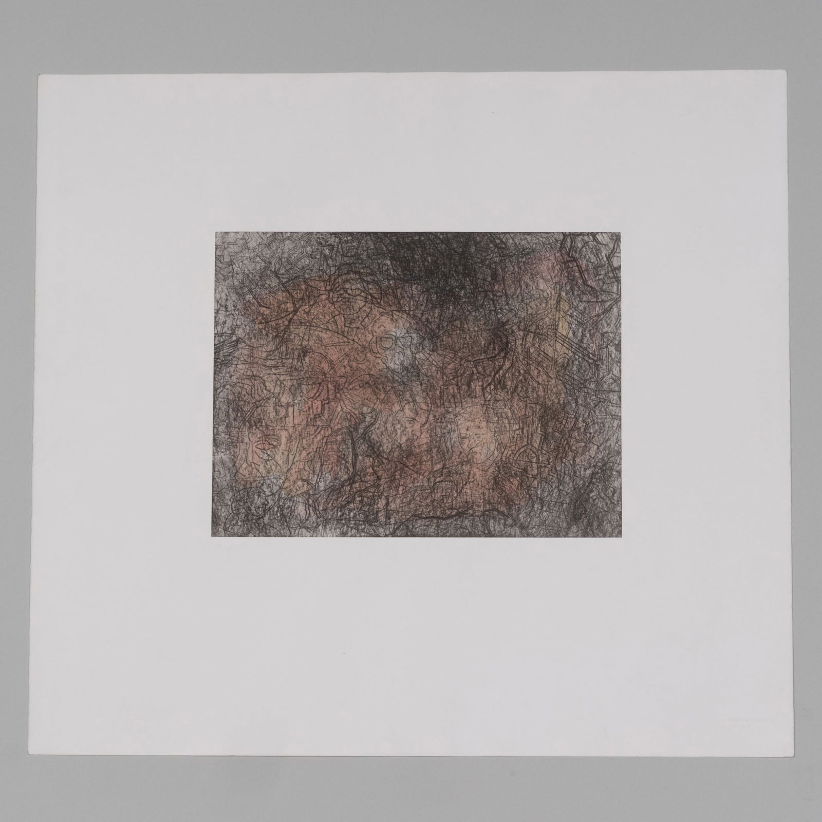 Joseph Nechvatal (b. 1951): Untitled: Joseph Nechvatal (b. 1951): Untitled Offset print on wove paper, 1985, signed, dated and numbered 4/75 on the reverse. 20 x 22 in. (sheet), unframed. The Collection of Donald Baechler.