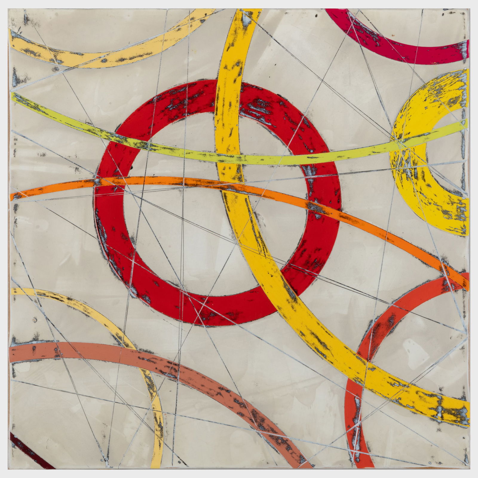 Rusty Wolfe (b. 1949): Cherry; and Lunar Surface 3 (1 of 6)