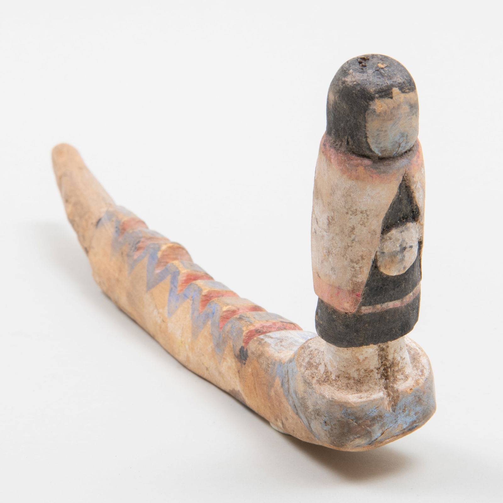 Pueblo Painted Wood Rasp (1 of 12)