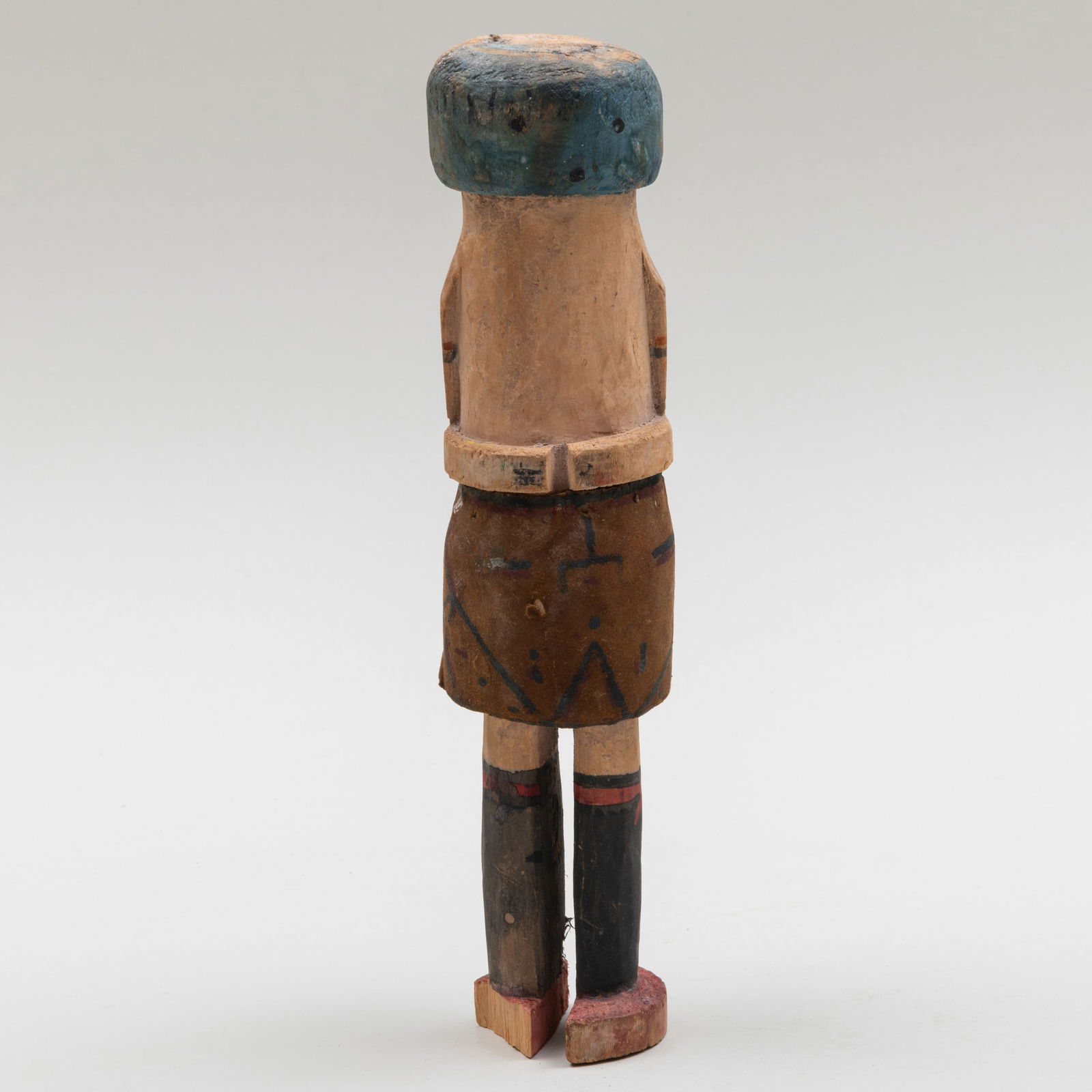 Navajo Painted Wood and Leather Doll (1 of 6)
