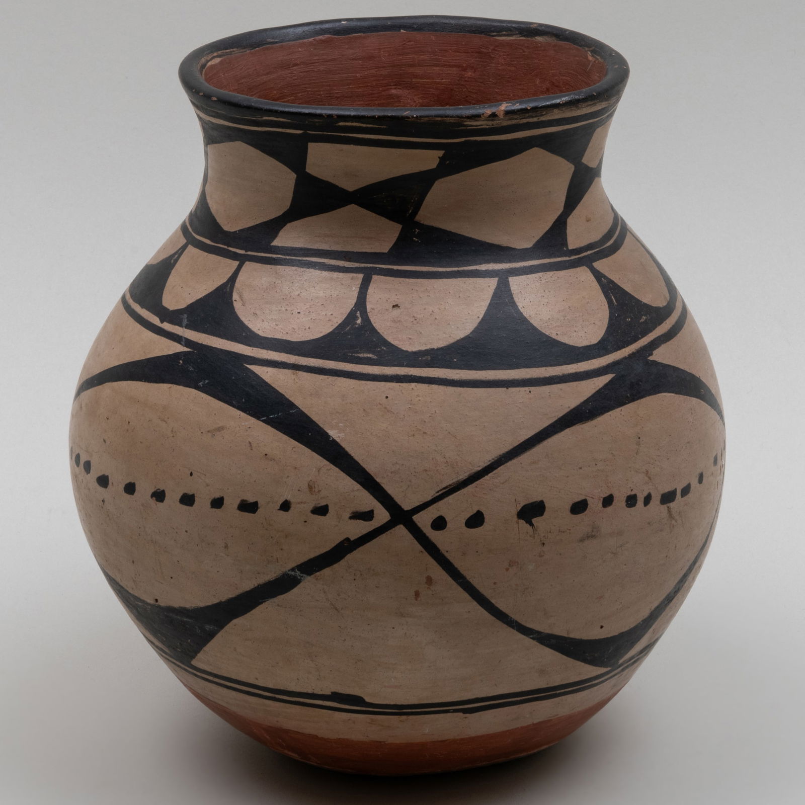 Cochiti Polychrome Pottery Olla (1 of 8)