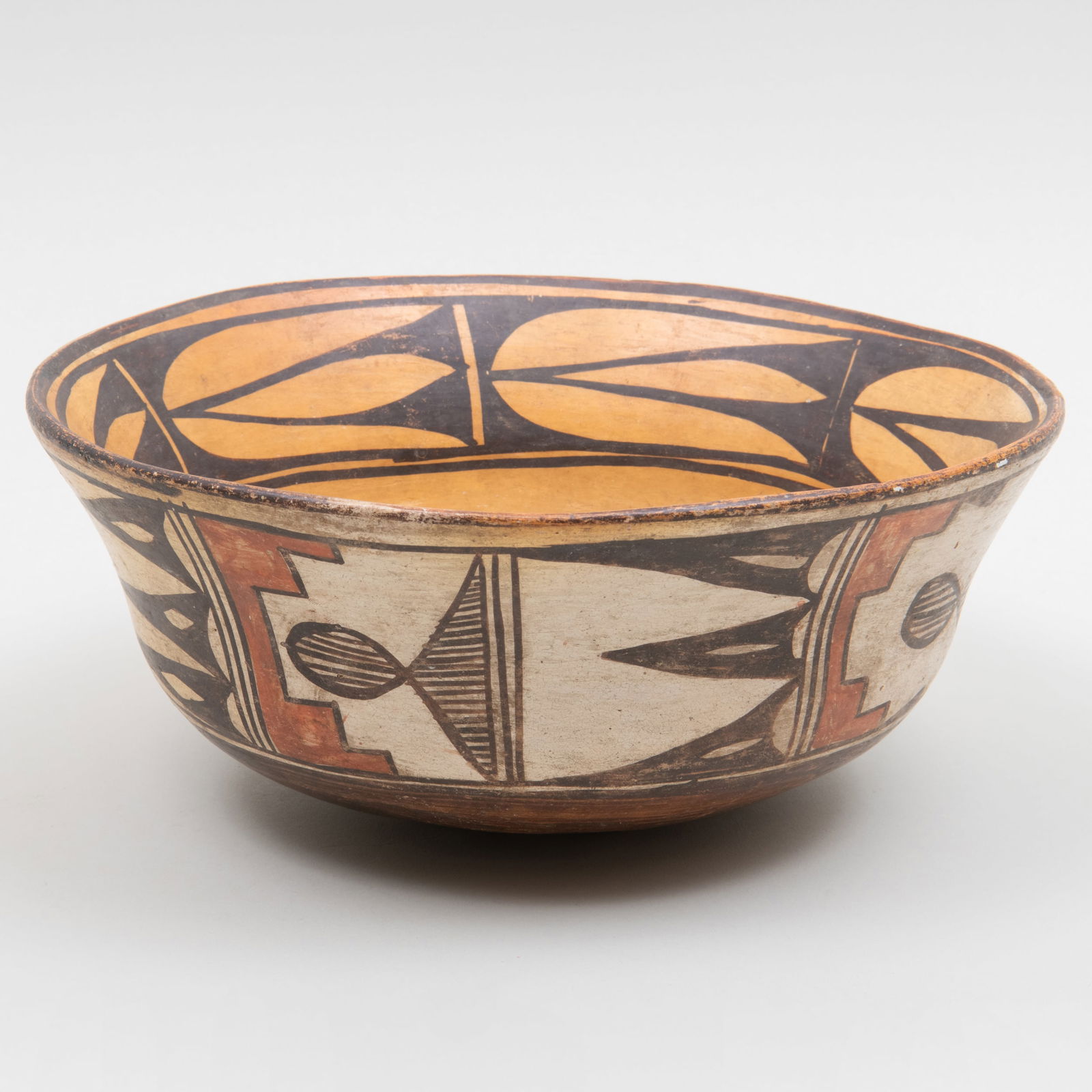 Hopi Polacca Polychrome Pottery Bowl (1 of 7)