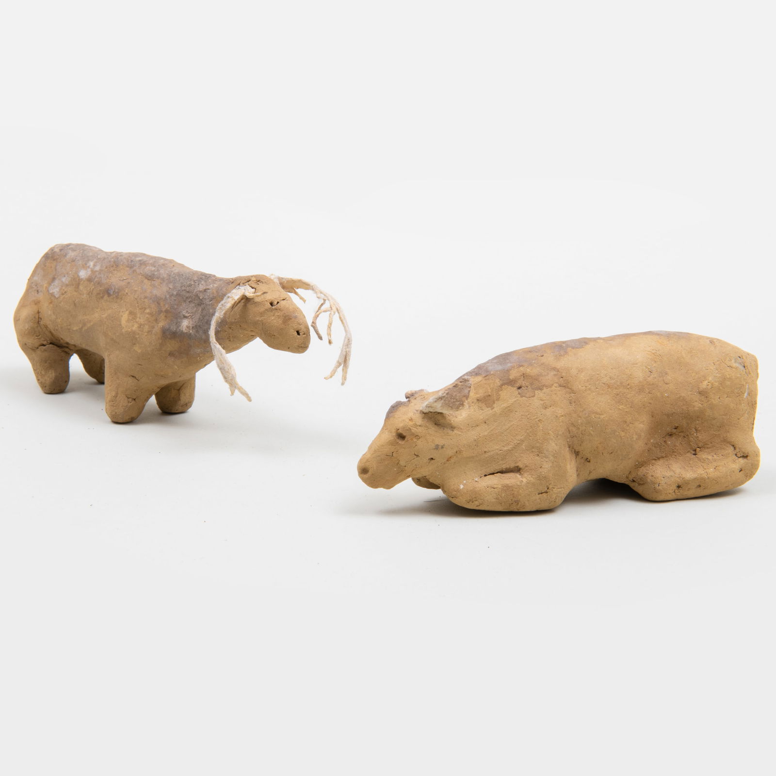 Two Taos Pueblo Clay Deer (1 of 7)