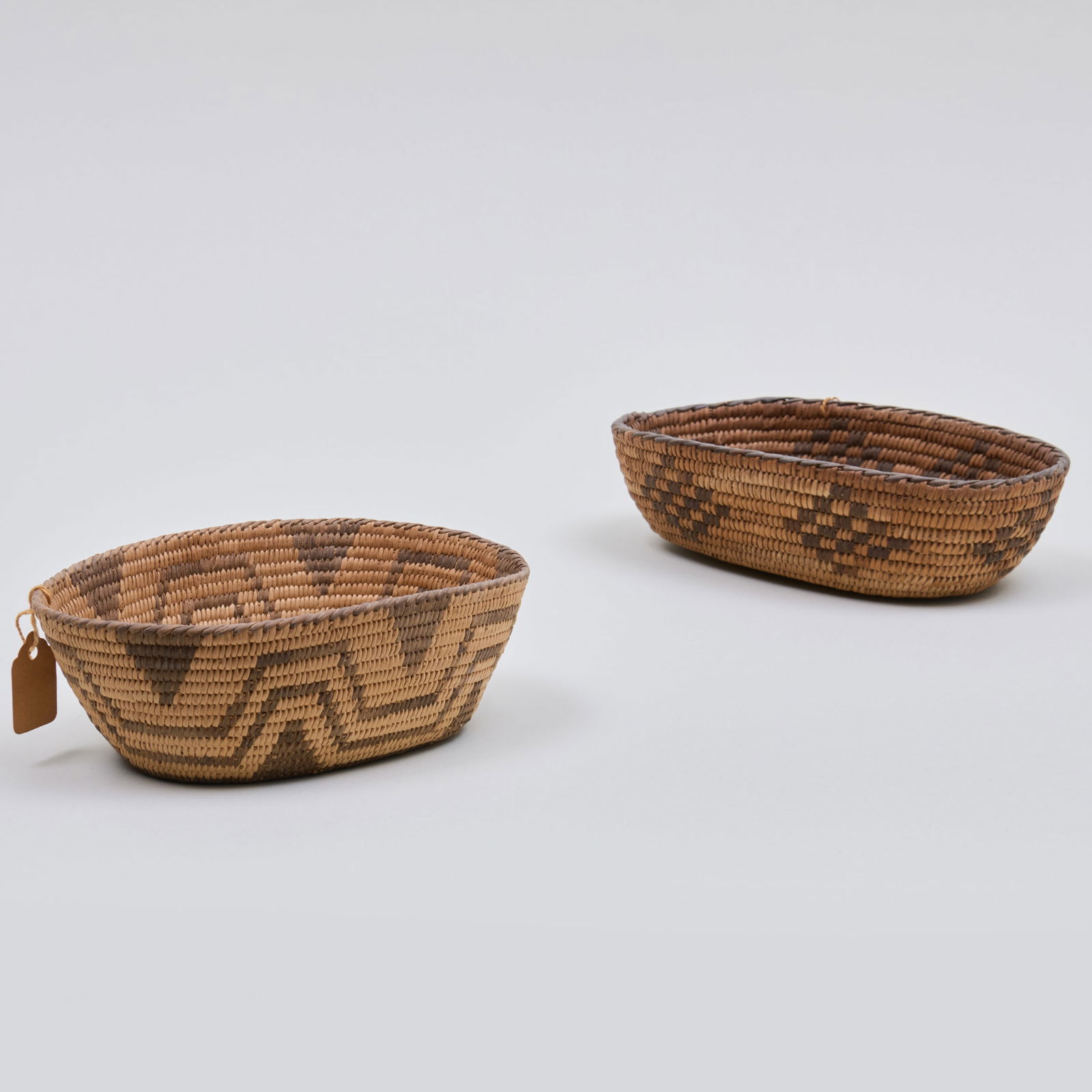 Two Pima Oval Baskets (1 of 7)