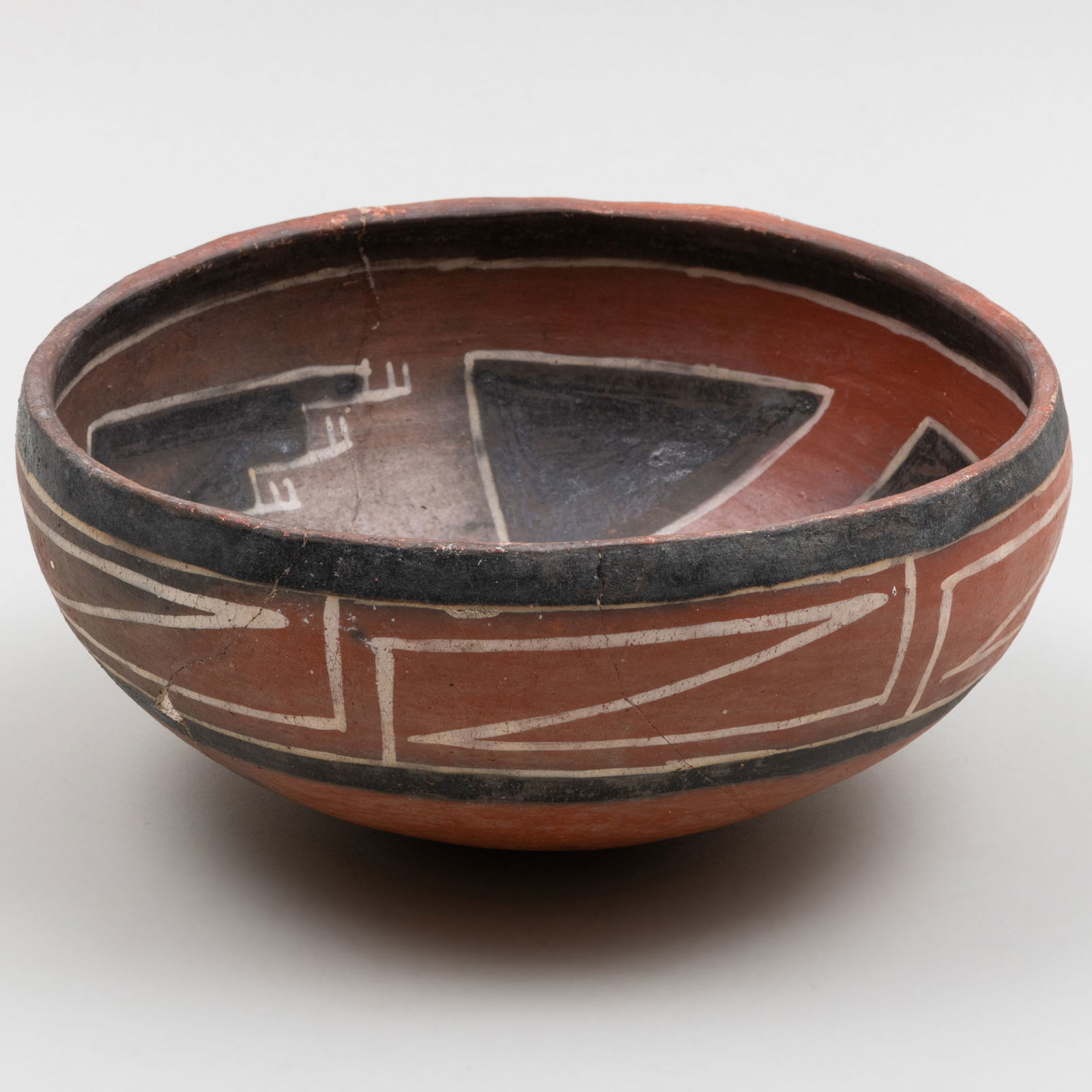 Fourmile Polychrome Round-Bottomed Pottery Bowl (1 of 11)