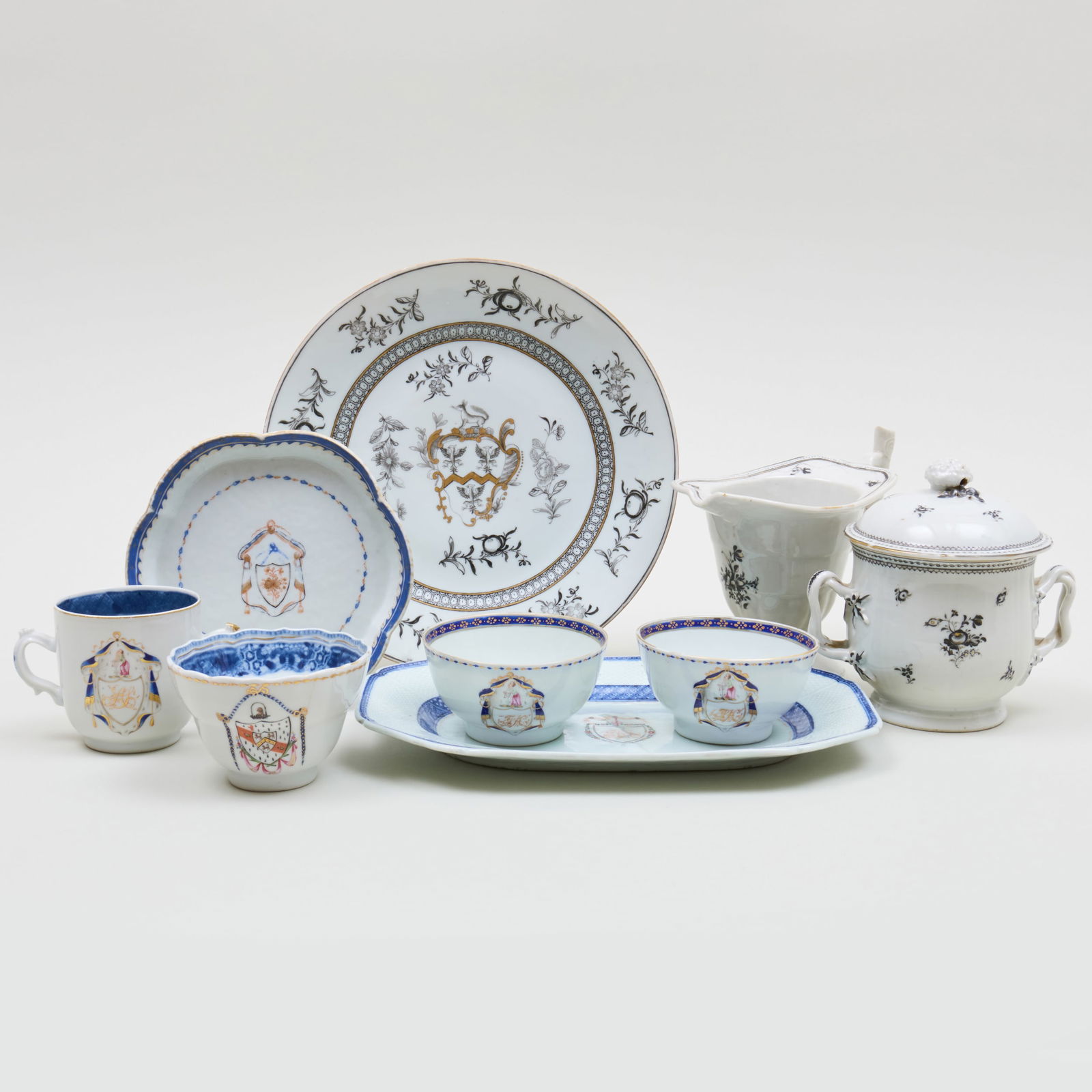 Group of Chinese Export Porcelain Tea Wares (1 of 20)