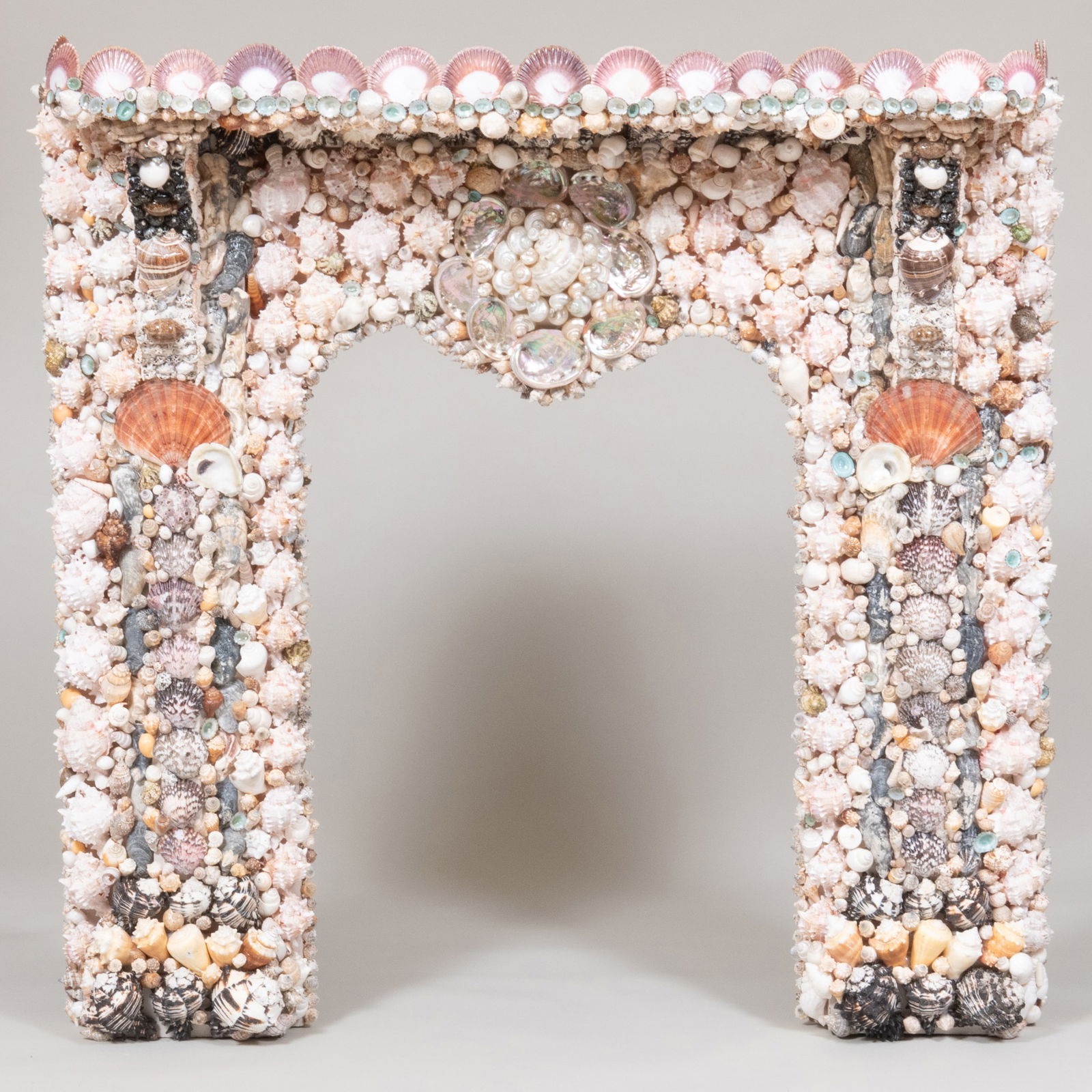 Shell Encrusted Mantelpiece (1 of 7)