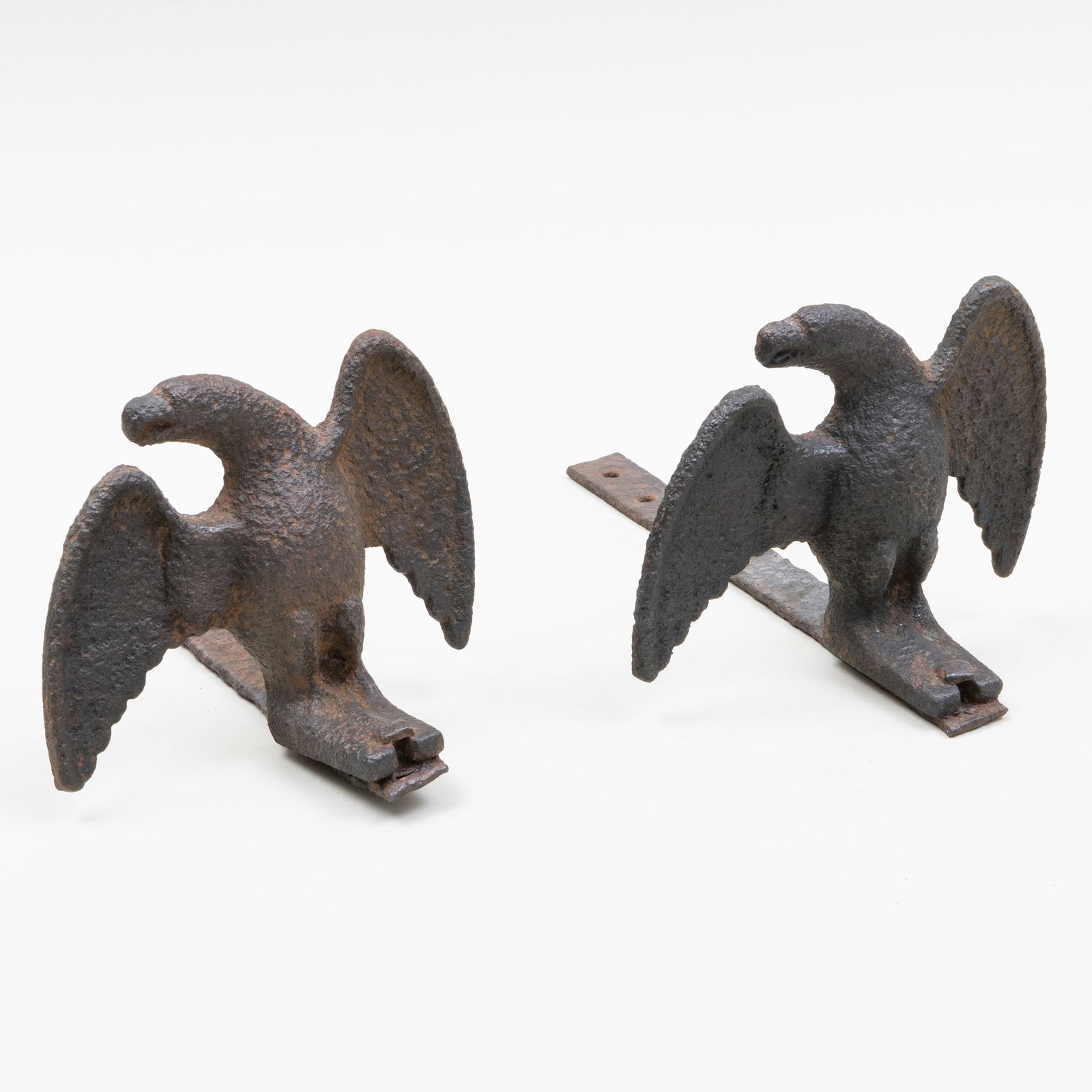Pair of Cast Iron Roof Eagle Form Snow Slides (1 of 9)