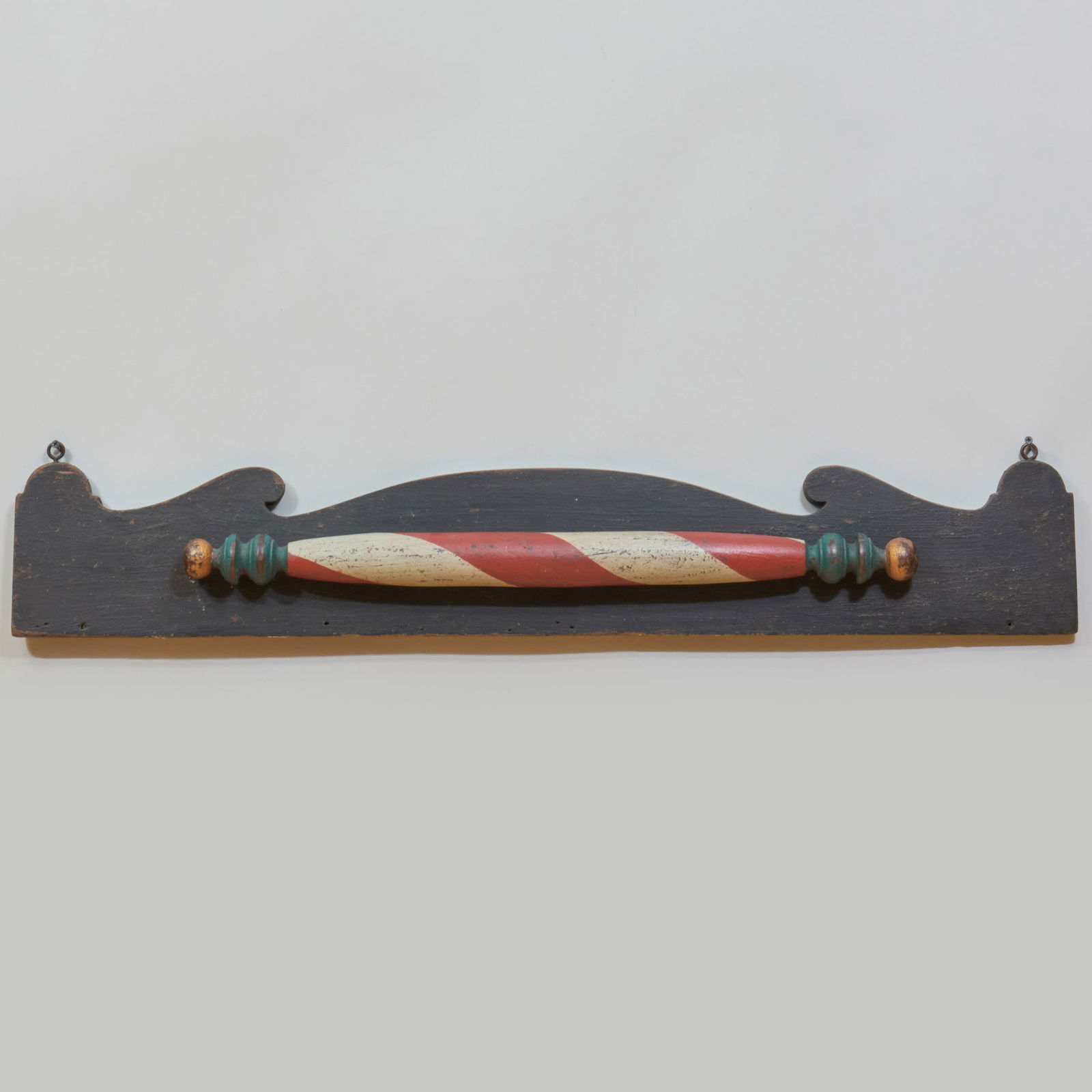 American Painted Mounted Barber's Pole (1 of 5)