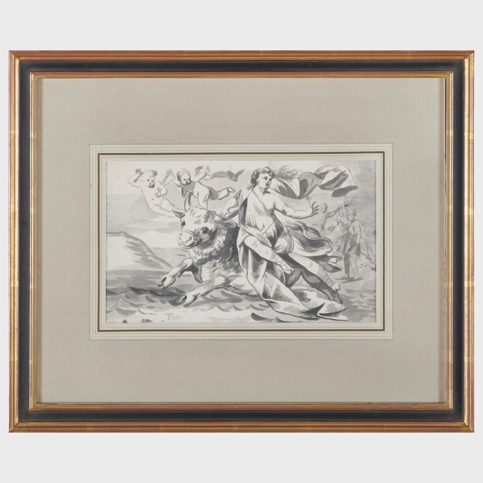 European School: Mythological Scenes: A Pair (1 of 4)