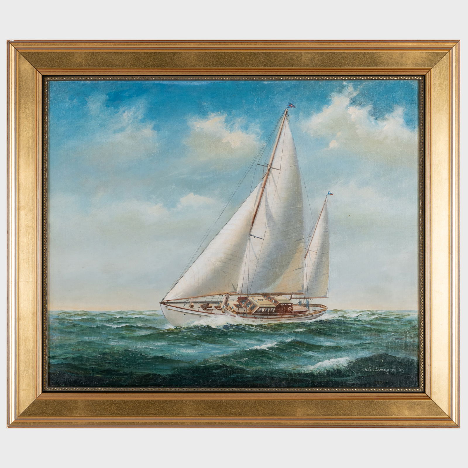 Charles Lundgren (1911-1988): At Sea (1 of 2)