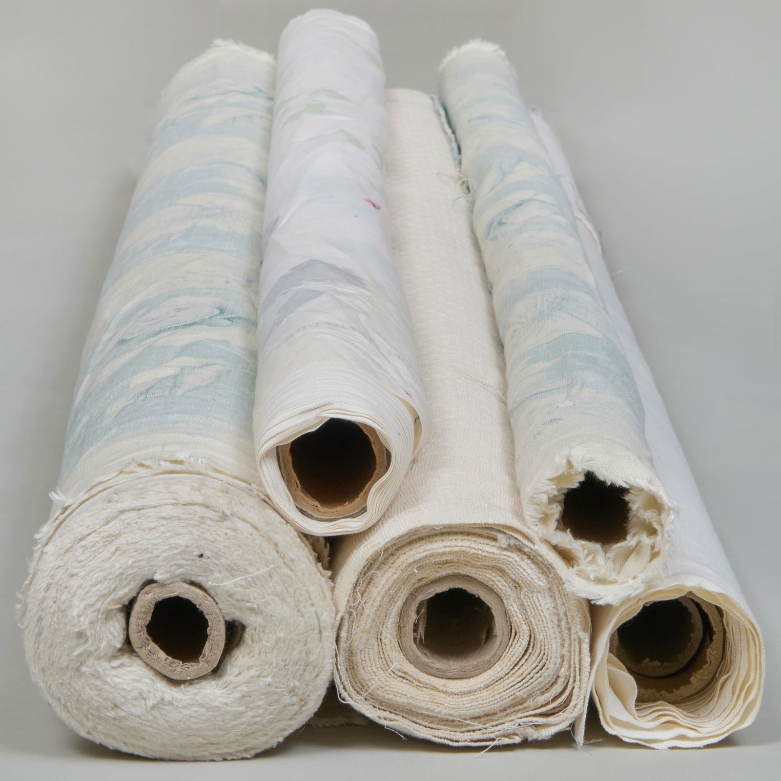 Miscellaneous Group of Five Partial Bolts of Fabric (1 of 9)